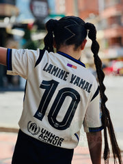 CAMISETA BARCELONA VISITANTE 2025/2026 KIDS