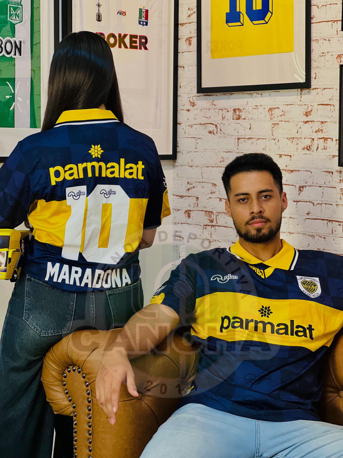 CAMISETA BOCA JUNIOR RETRO 1995/1996