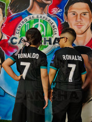 CAMISETA REAL MADRID RETRO VISITANTE 2017/2018 KIDS