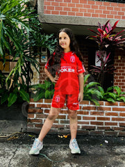 CAMISETA AMERICA DE CALI RETRO LOCAL 1999 KIDS