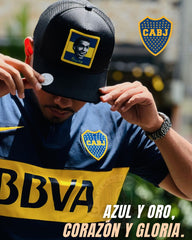 CAMISETA BOCA JUNIORS RETRO LOCAL 2015/2016