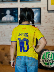 CAMISETA COLOMBIA LOCAL 2026 NIÑO