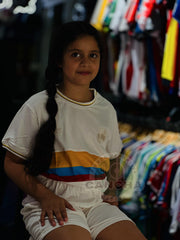 CAMISETA SELECCION COLOMBIA VERSION ESPECIAL 100 AÑOS  KIDS