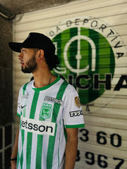 CAMISETA ATLETICO NACIONAL LOCAL PARCHES LIBERTADORES 2025/2026