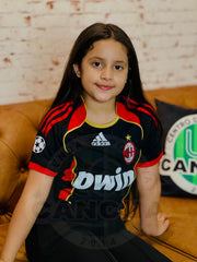 CAMISETA MILAN RETRO TERCERA EQUIACION 2007/2008 KIDS