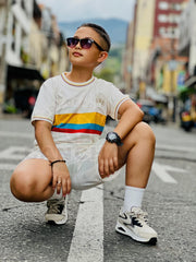 CAMISETA SELECCION COLOMBIA VERSION ESPECIAL 100 AÑOS  KIDS