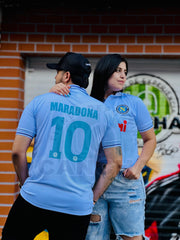 CAMISETA NAPOLI RETRO VISITANTE 1986/1987