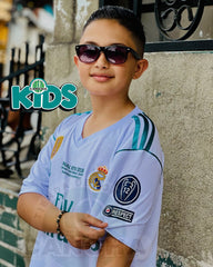 CAMISETA REAL MADRID RETRO LOCAL 2017/2018 KIDS