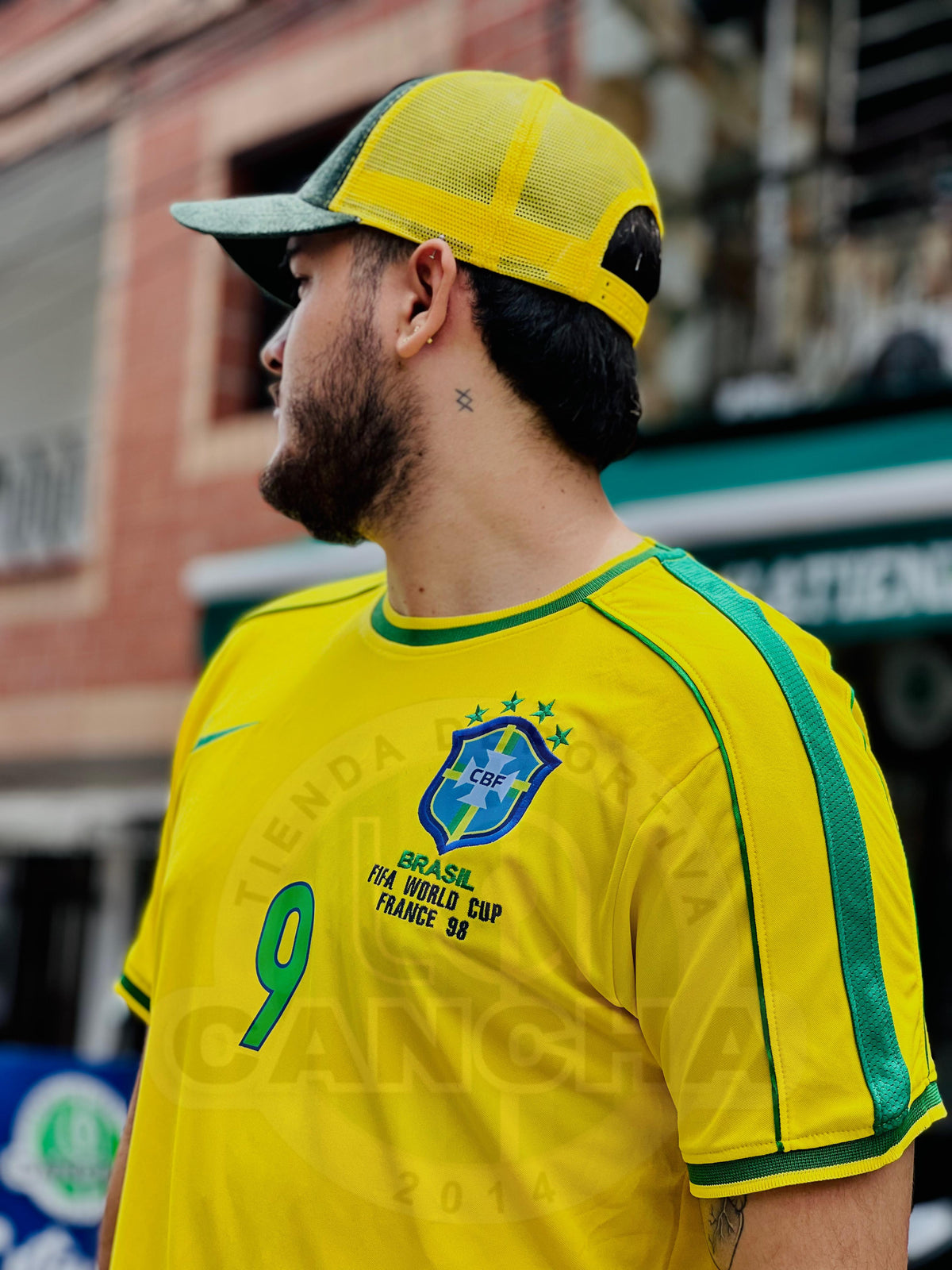 CAMISETA BRASIL RETRO LOCAL 1998