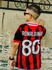 CAMISETA MILAN RETRO LOCAL 2010 KIDS