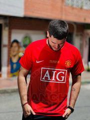 CAMISETA MANCHESTER UNITED RETRO LOCAL 2007/2008