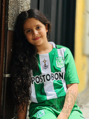 CAMISETA ATLETICO NACIONAL RETRO LOCAL 2016 KIDS