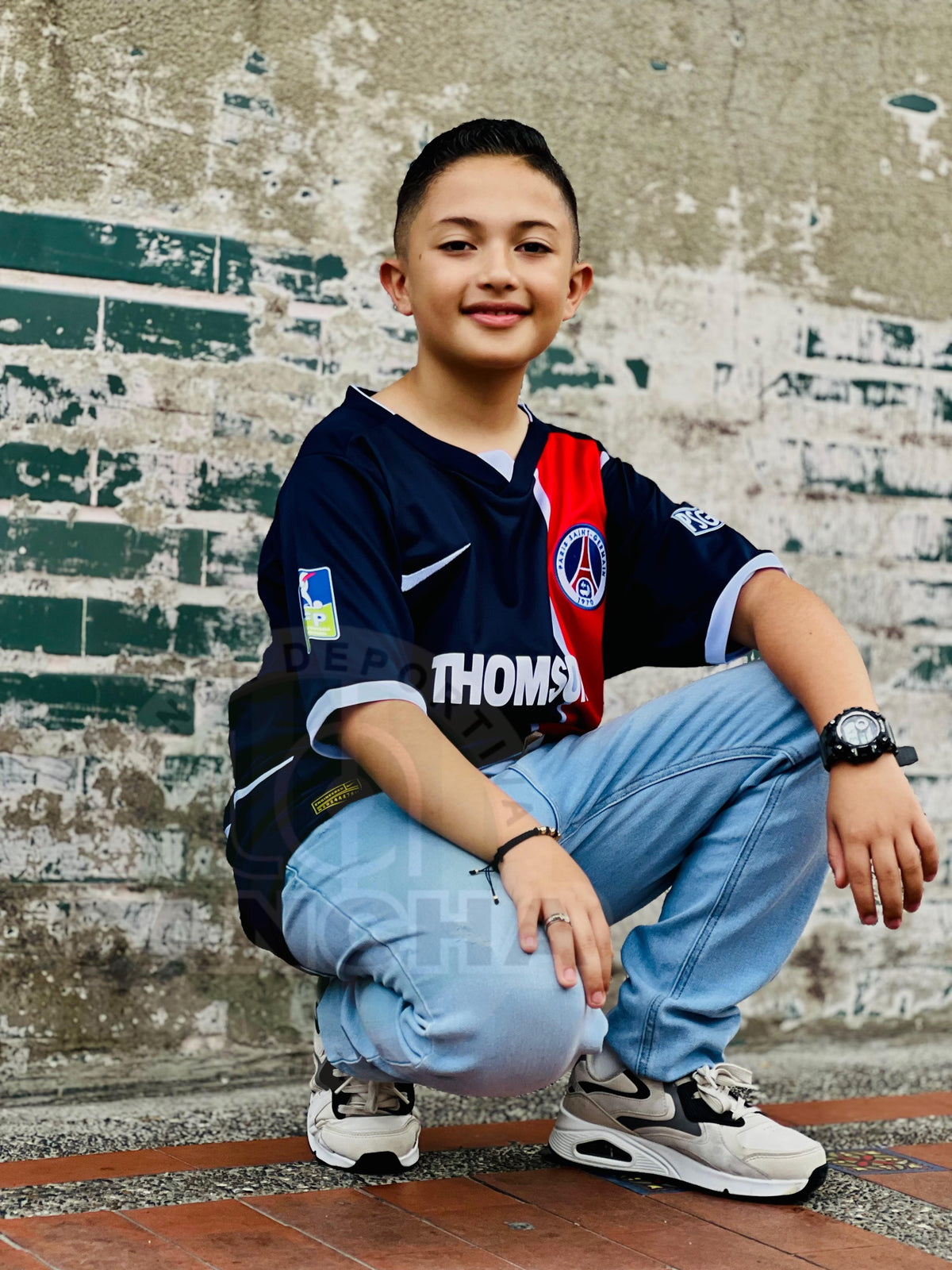 CAMISETA PSG RETRO LOCAL 2002/2003 KIDS