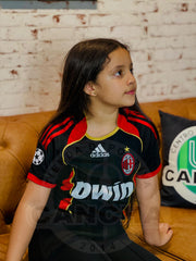 CAMISETA MILAN RETRO TERCERA EQUIACION 2007/2008 KIDS