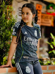 CAMISETA REAL MADRID VISITANTE 2025 KIDS
