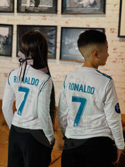 CAMIBUSO REAL MADRID RETRO LOCAL 2017/2018 KIDS