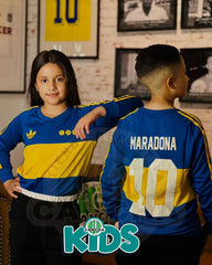CAMIBUSO BOCA JUNIORS RETRO LOCAL 1981 NIÑO