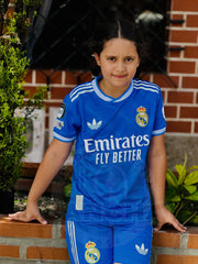 CAMISETA REAL MADRID TERCERA EQUIPACION 2025 KIDS