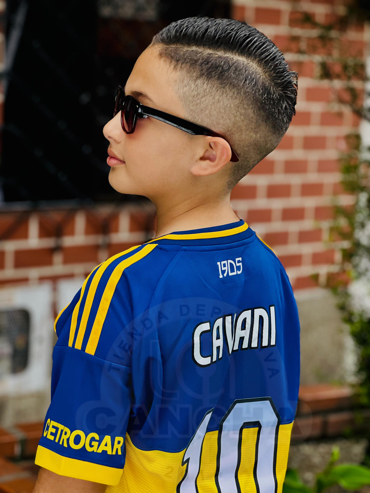 CAMISETA BOCA JUNIORS LOCAL  2025 KIDS