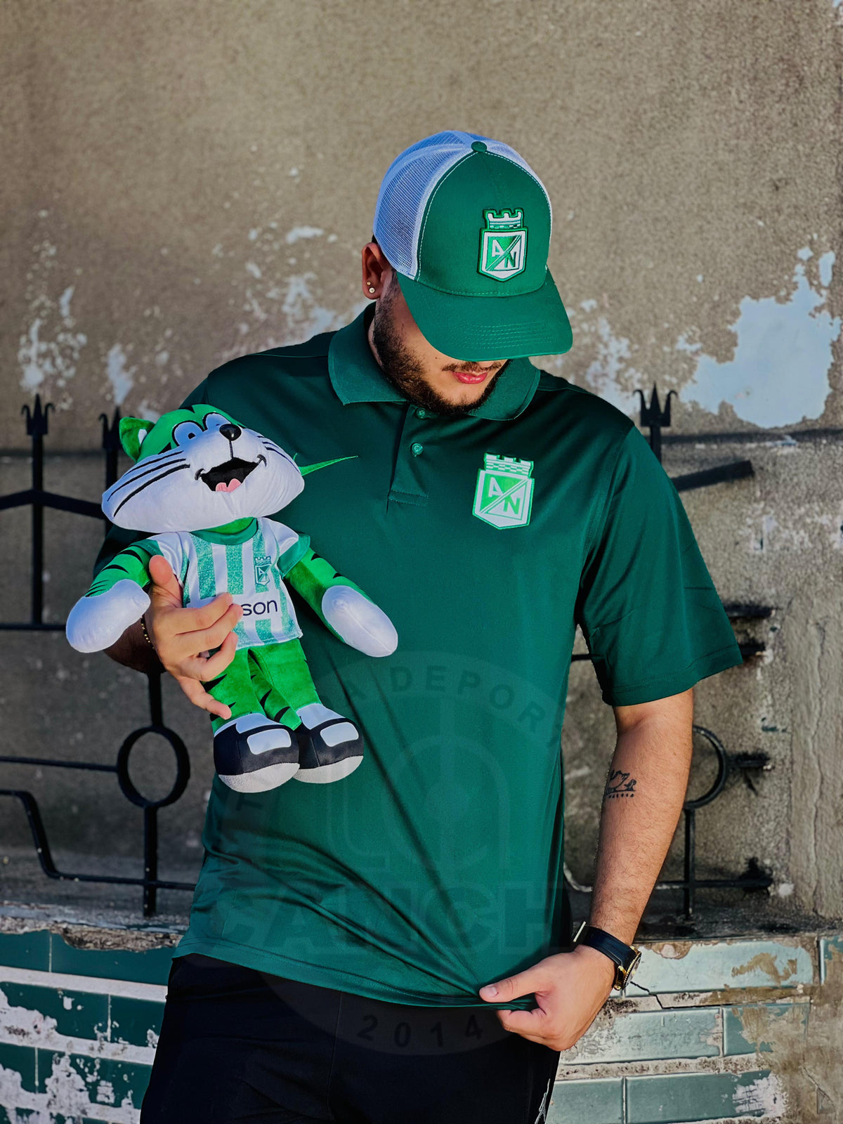 CAMISETA NACIONAL POLO VERDE 2025