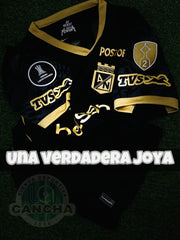 CAMISETA ATLETICO NACIONAL VISITANTE PARCHES LIBERTADORES 2025/2026