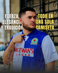 CAMISETA BLACKBURN ROVERS RETRO LOCAL 1995/1996