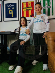 CAMIBUSO REAL MADRID RETRO LOCAL 2017/2018 KIDS